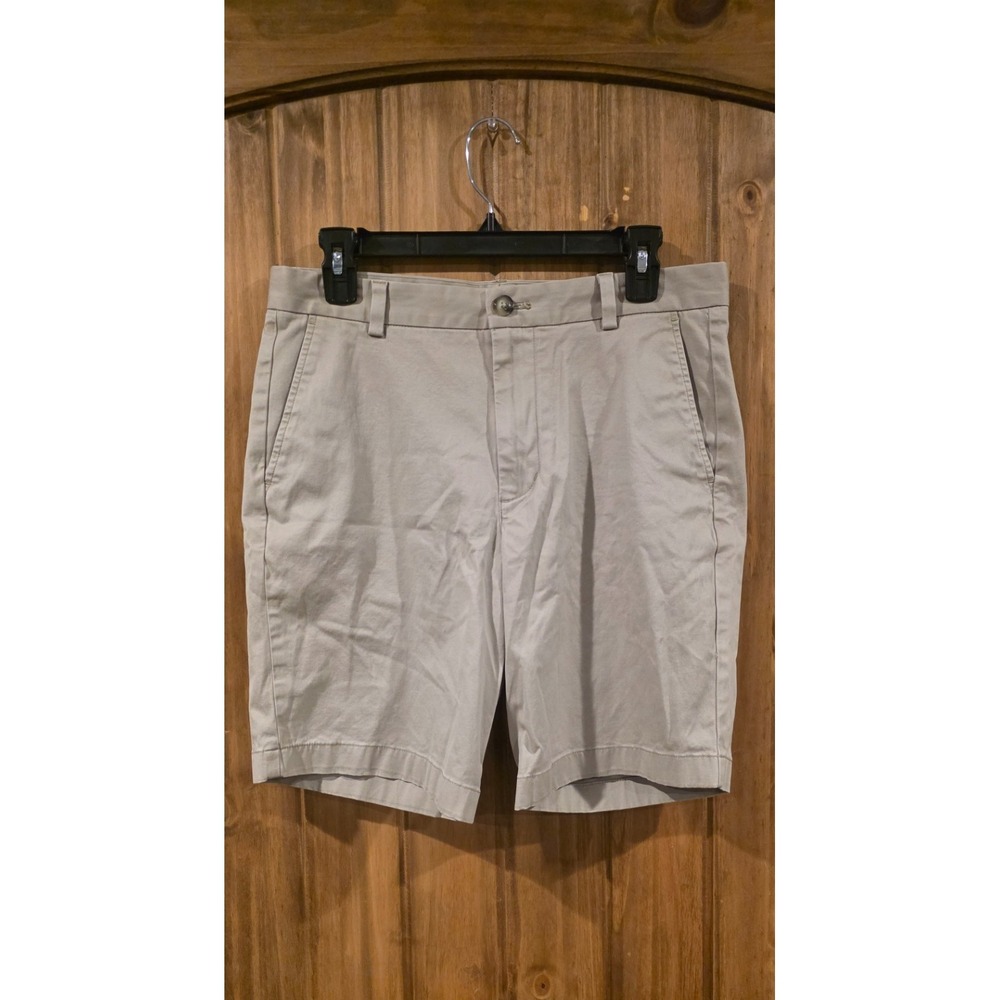 Vineyard Vines By Shep And Ian Chino Shorts Mens Size 30 Beige Casual Stretch